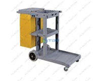 Xe vệ sinh đa năng chữ L màu xám- TBA