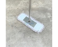 Dụng cụ lau sàn cây Inox 45cm tấm COTTON siêu hút bụi