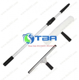 Dụng cụ lau chùi vệ sinh kính thân nhôm 2,4m cho gia đình