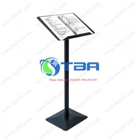 Bảng đặt menu thông báo cao cấp màu đen cho nhà hàng