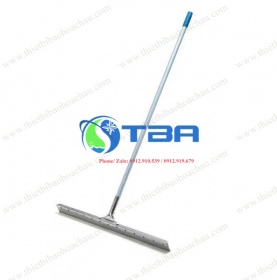 Cây gạt nước sàn thân nhôm đầu kẹp lưỡi cao su đơn 45cm