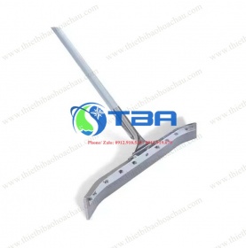 Cây lùa nước đầu inox cong 45cm lưỡi cao su đơn chuyên dùng