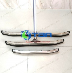 Cây thu gom nước thân nhôm đầu inox CONG 55cm Á Châu