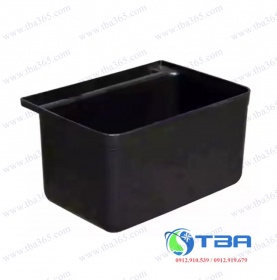 Phụ kiện xe đẩy phục vụ thức ăn, xô nhựa thum gom ngắn TBA-PK002