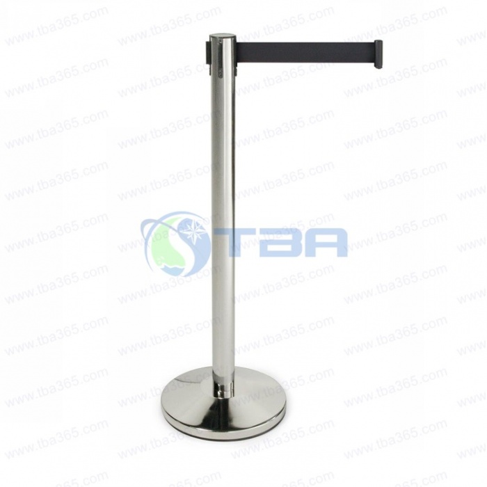 Trụ chắn inox cao cấp dây căng màu đen