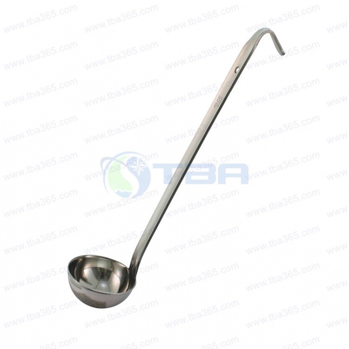 Muỗng inox lớn múc nước lèo cao cấp d149xH500mm