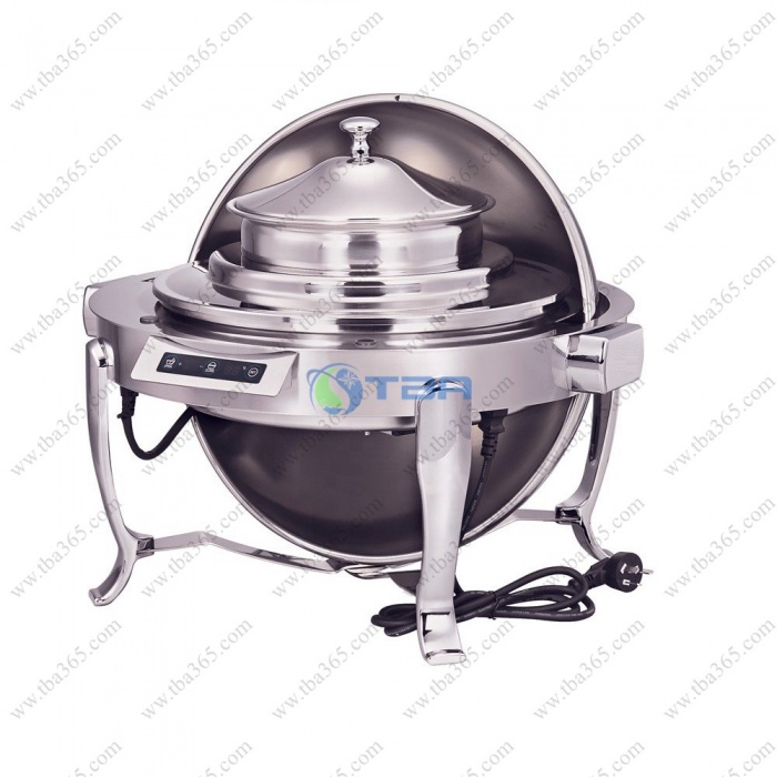 Nồi đun nóng Soup dùng điện cho nhà hàng tròn chân Inox