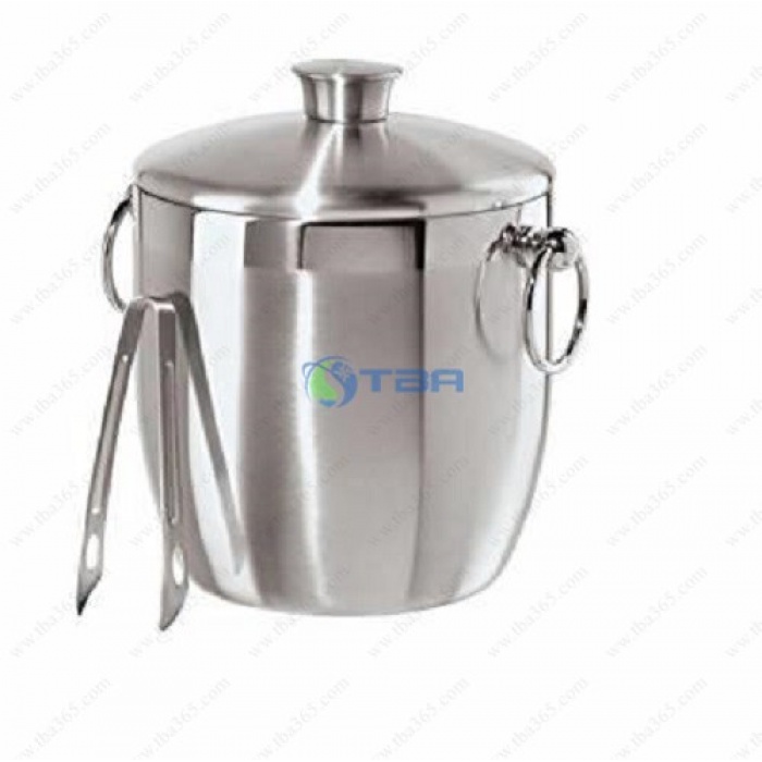 Xô ướp đá inox  2 lớp cao cấp dùng khu pha chế 