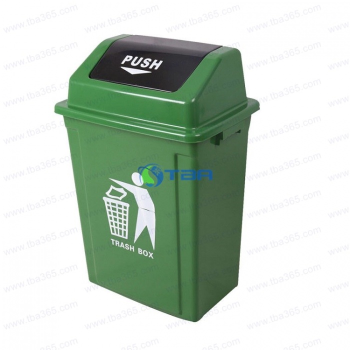 Thùng rác nhựa nắp Lật- Bập bênh 60L cho nhà bếp