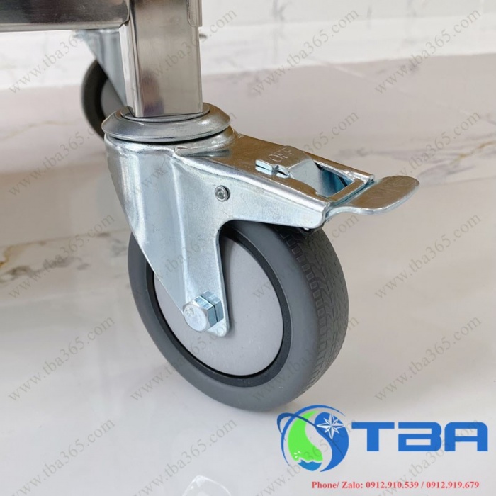 Phụ kiện thay thế bánh xe có khóa cho xe phục vụ nhà hàng