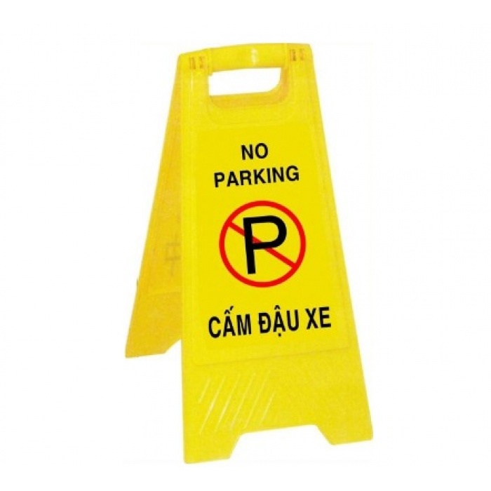 Biển cảnh báo khu vực cấm đậu xe