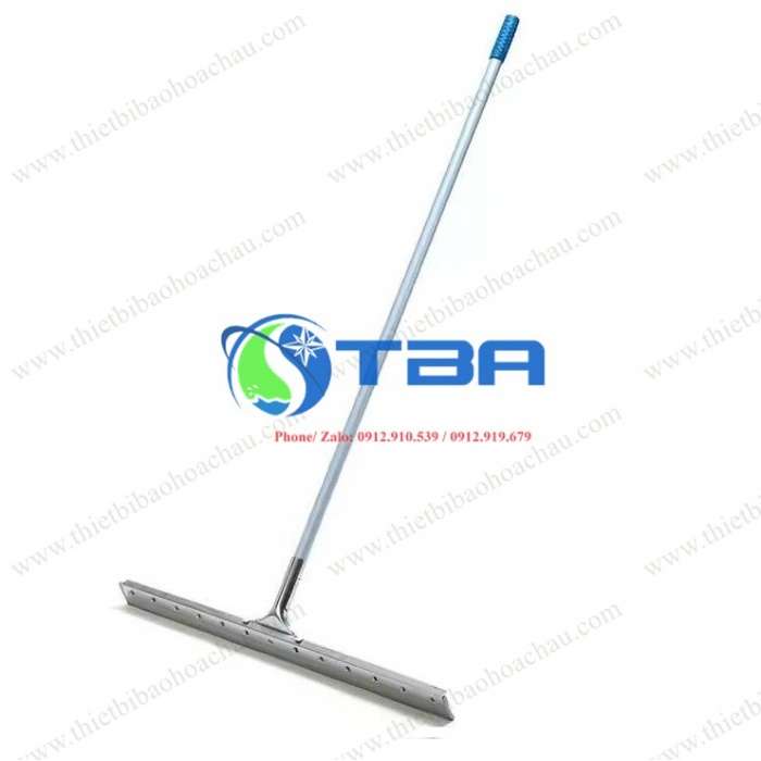 Cây gạt nước sàn lưỡi cao su đơn 55cm thân nhôm cao cấp