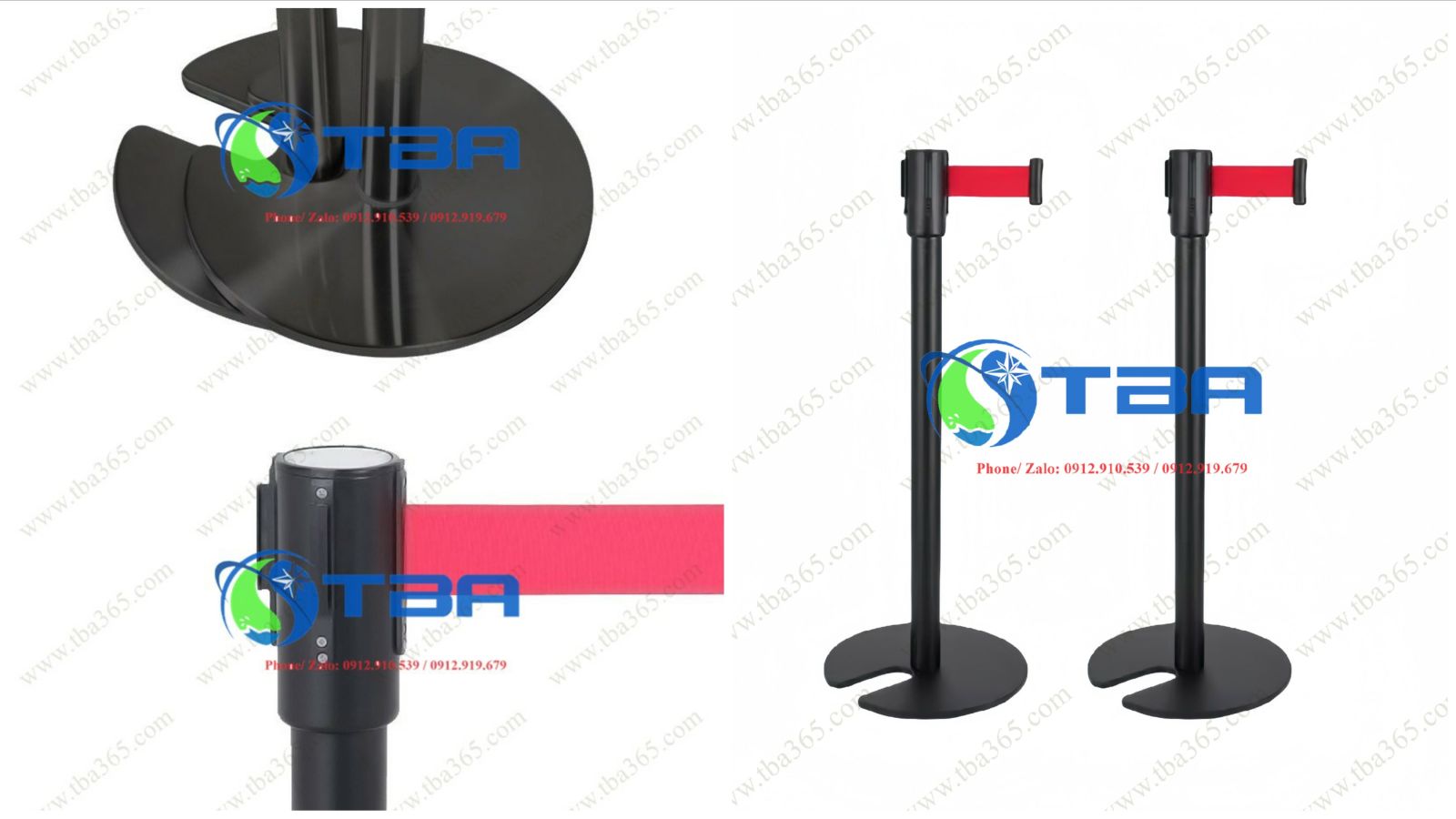 Trụ chắn inox phân làn chân đế U cao cấp