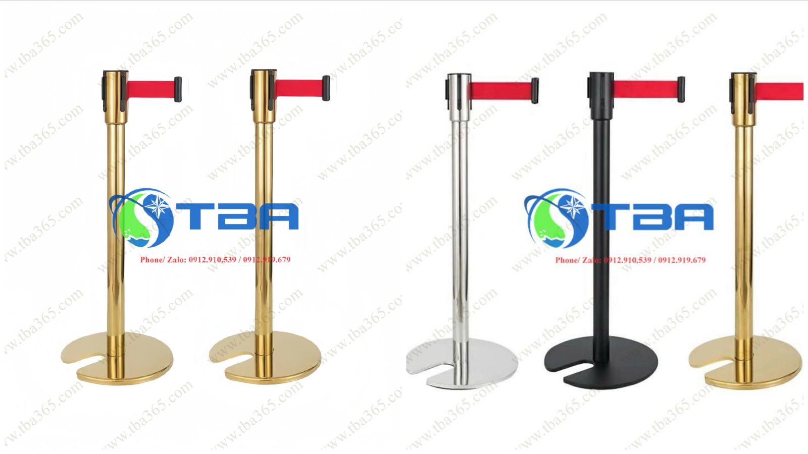 Trụ chắn inox phân làn dây căn Chân đế khuyết chữ U cao cấp Á CHÂU