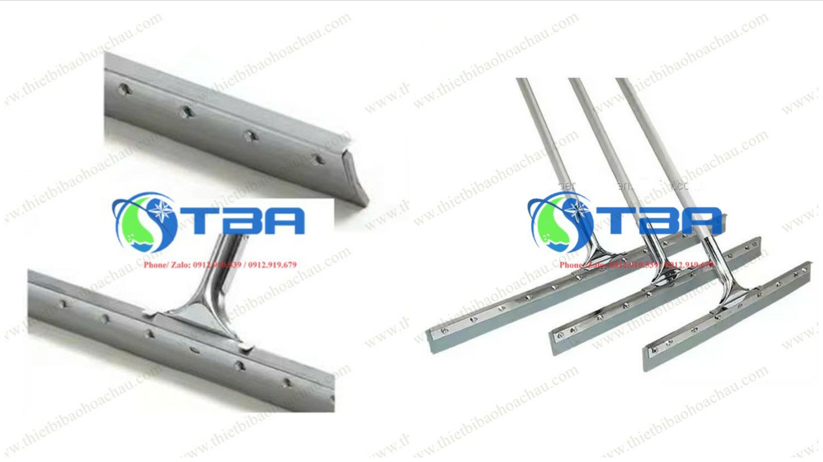 Cây gạt sàn lưỡi đơn 75cm đầu inox thân nhôm cao cấp