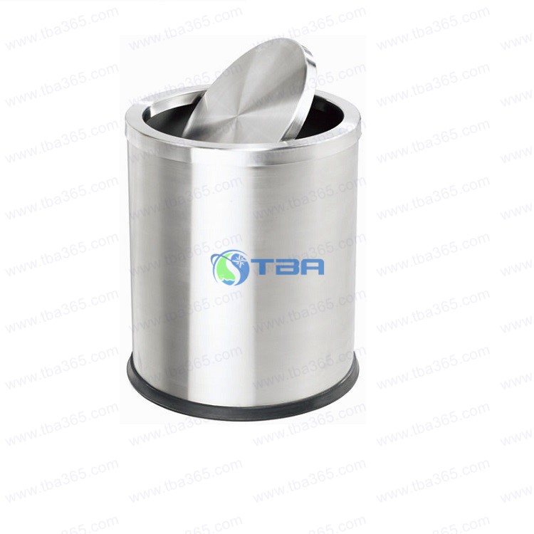 Thùng rác inox nắp lật 250x300mm